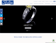 Tablet Screenshot of bellini-jewellery.com